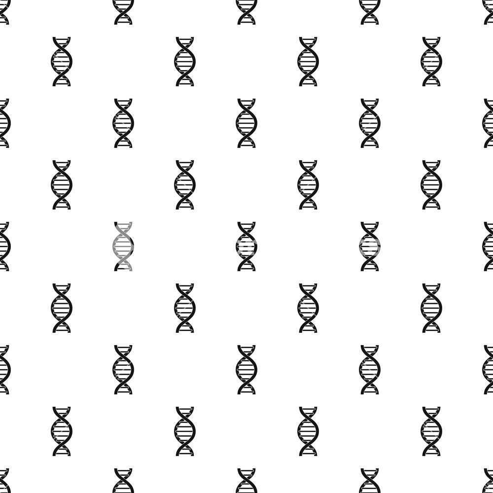 Dna Spiral Pattern Seamless In Simple Style Vector Illustration 1000x1000 Dna Spiral Pattern Seamless In Simple Style Vector Illustration