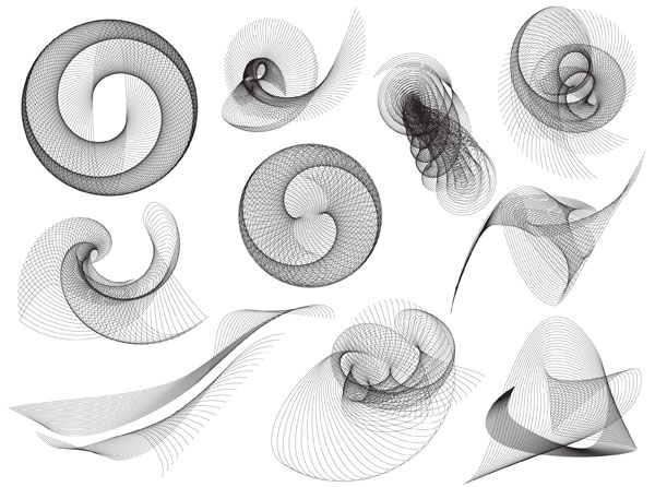 600x446 Spiral Vector Download Free Vector Art Free Vectors