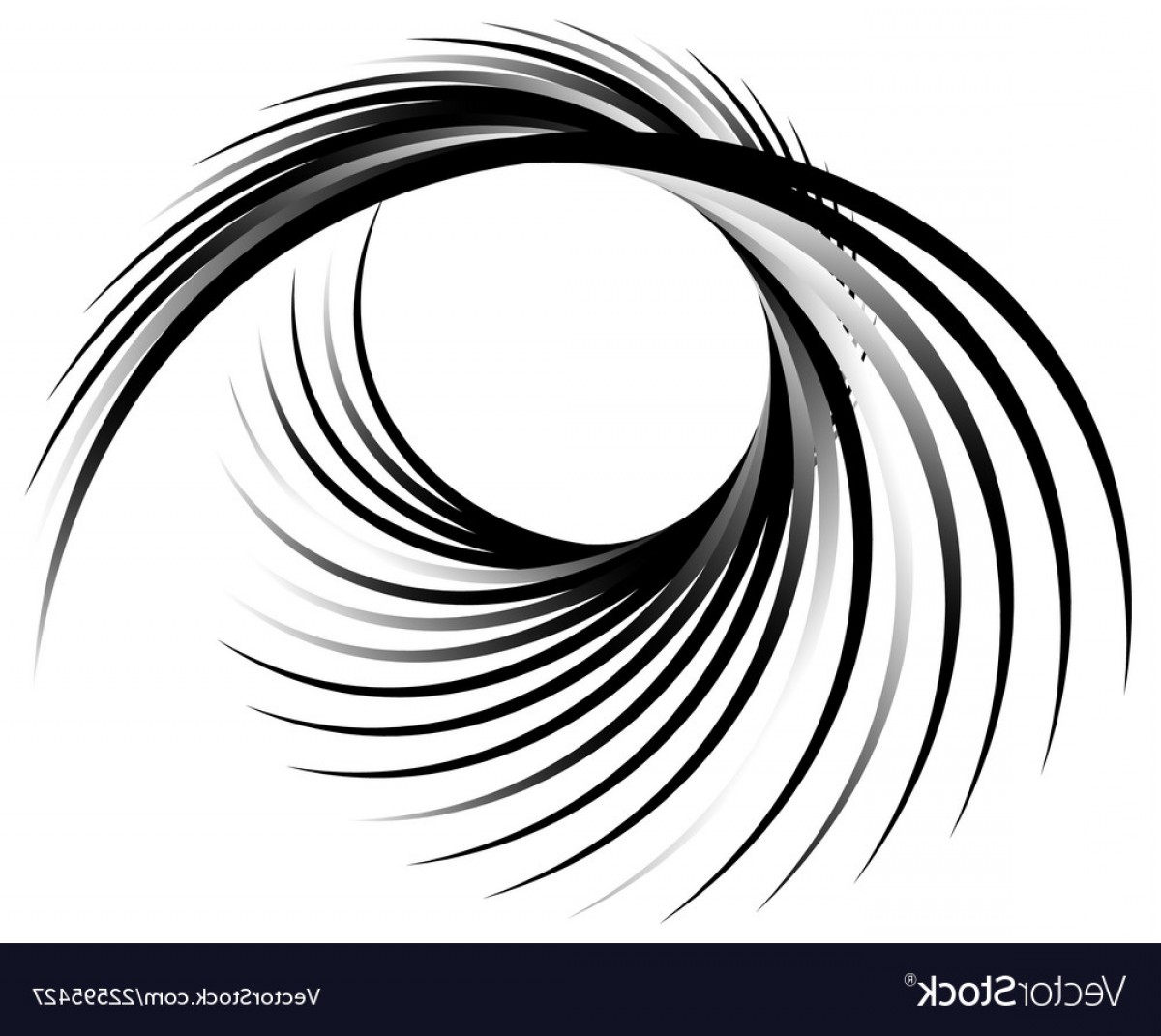 1200x1071 Dynamic Lines With Spiral Distortion Abstract Vector Cqrecords