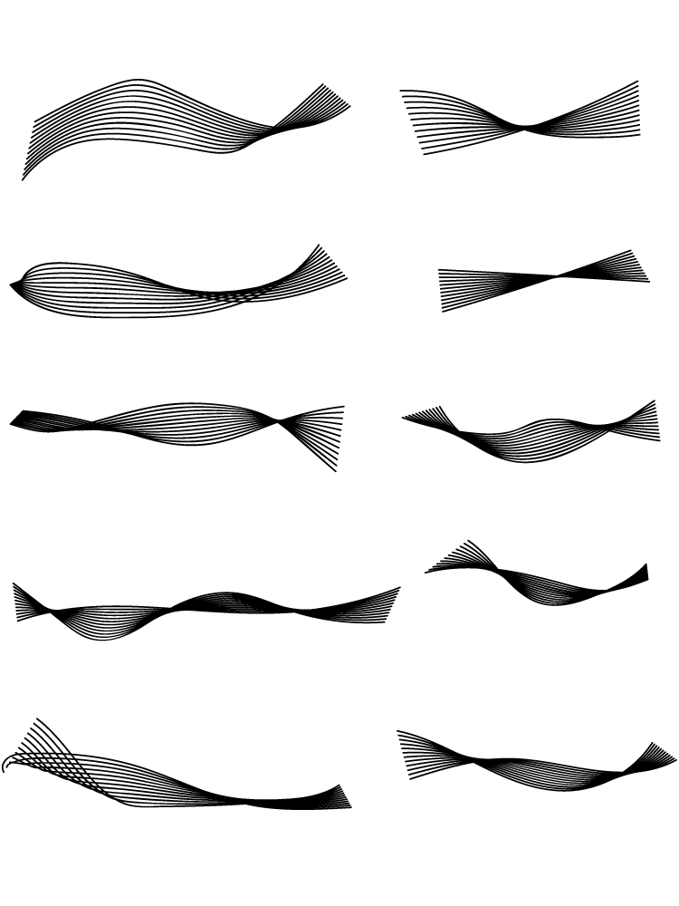 750x1000 Spiral Free Vector Elements Set Edition
