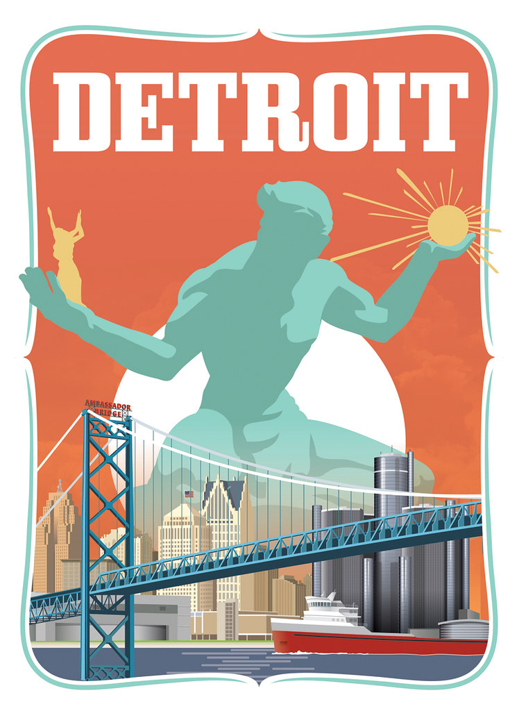 Spirit Of Detroit Vector at Vectorified.com | Collection of Spirit Of ...