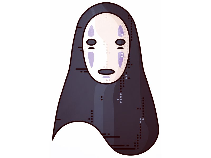 800x600 Spirited Away!! No Face