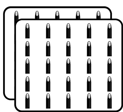 425x388 No Face Spirited Away Vector Pack Stickers