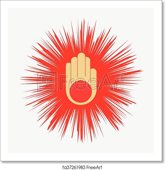 561x581 Free Art Print Of Jainism Spiritual Vector Symbol Jainism