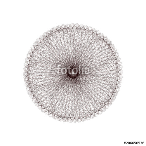 500x500 Circular Shape With Intersecting Lines, Abstract Shapes For Design