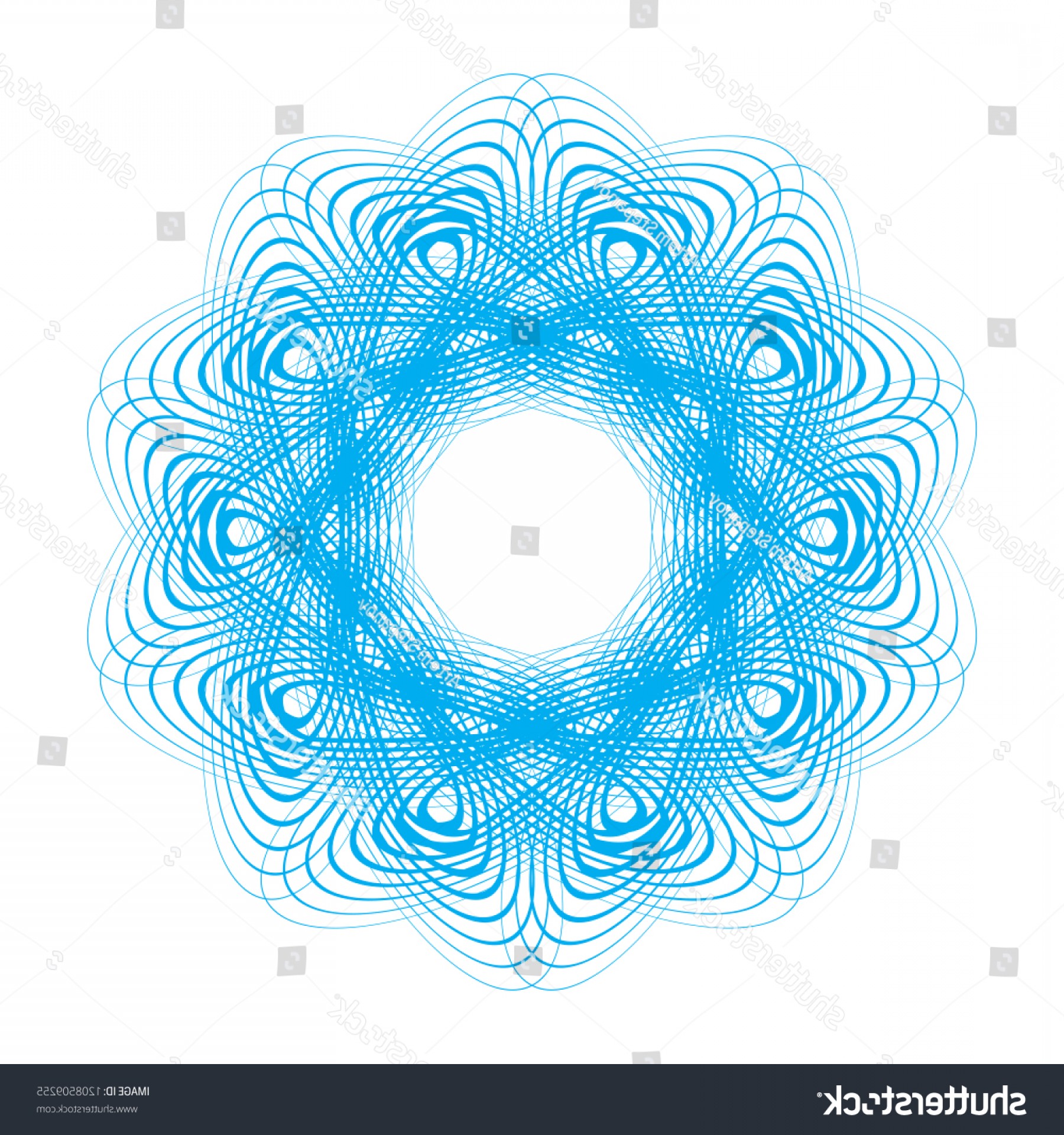 1800x1920 Blue Guilloche Rosette Spirograph Background Vector Handandbeak