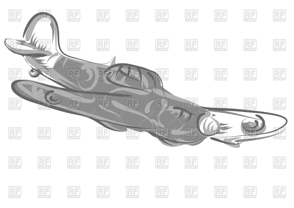 1200x849 Supermarine Spitfire Abstract Silhouette Vector Image Of Objects