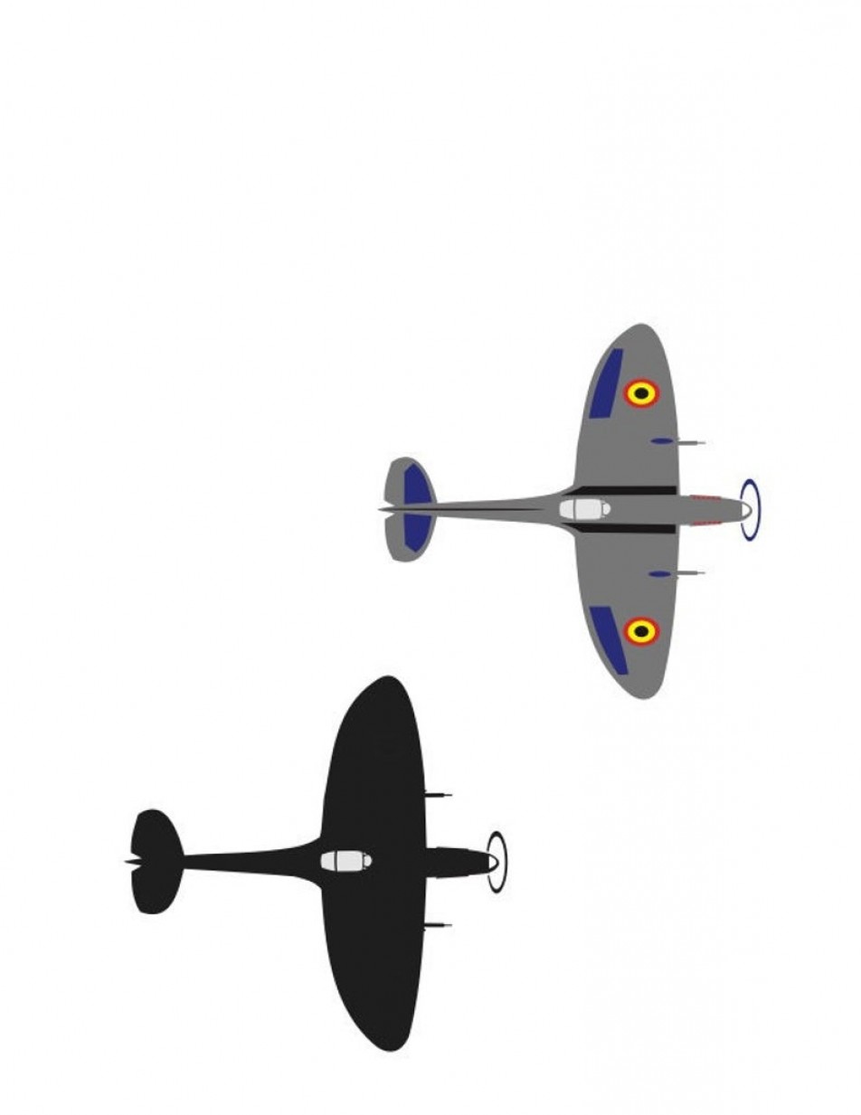 952x1233 Wwii Spitfire Airplane Vector Logo Soidergi