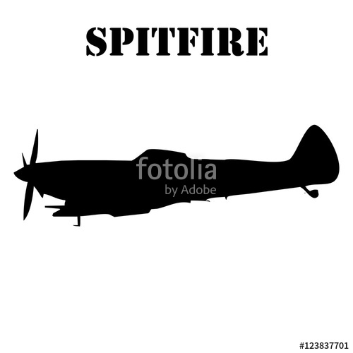 500x500 Caza Spitfire Stock Image And Royalty Free Vector