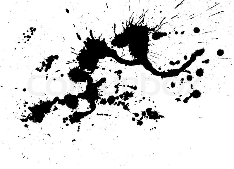 Color Paint Splashes Stock Vector Colourbox 800x578 Color Paint Splashes Stock Vector Colourbox