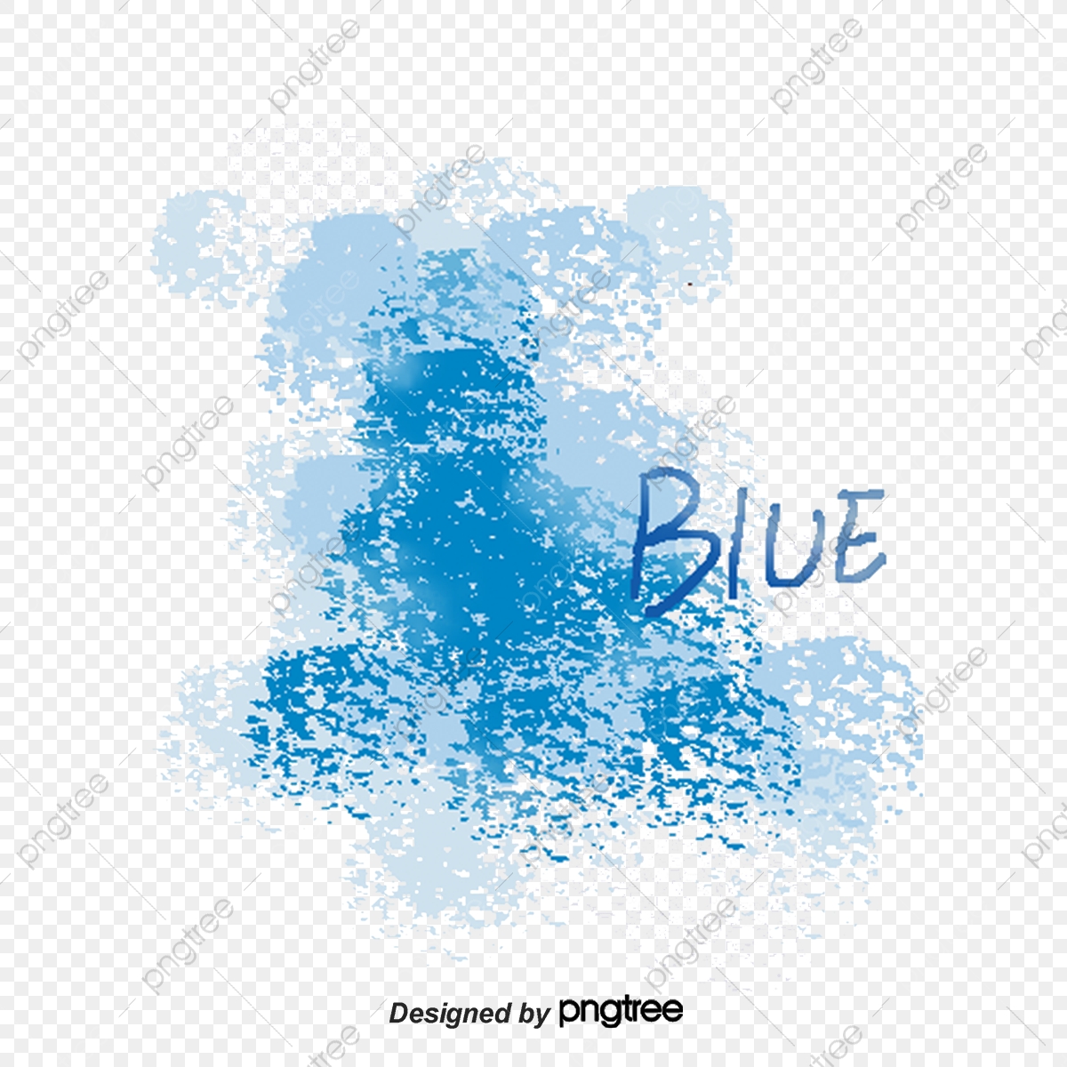 1200x1200 Vector Blue Ink Splash Pattern, Blue Vector, Splash Vector