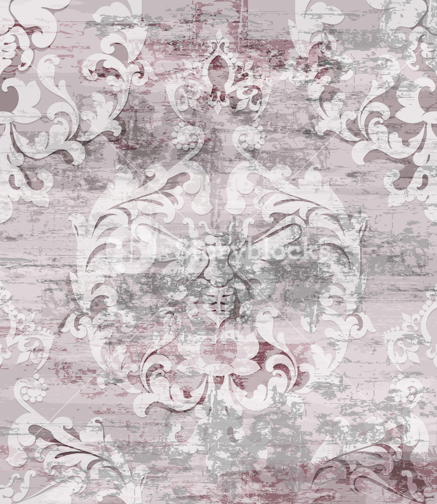 867x1000 Vintage Old Baroque Pattern Vector Beautiful Ornament Decor