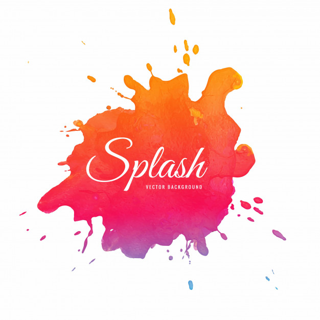 Hand Drawn Colorful Soft Watercolor Splash Vector Vector Free 626x626 Hand Drawn Colorful Soft Watercolor Splash Vector Vector Free