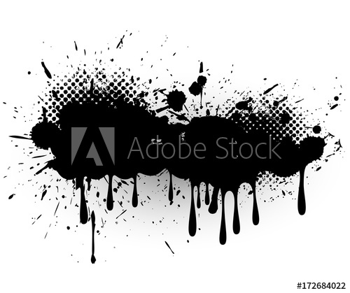 Dirty Splash Vector Banner 500x419 Dirty Splash Vector Banner