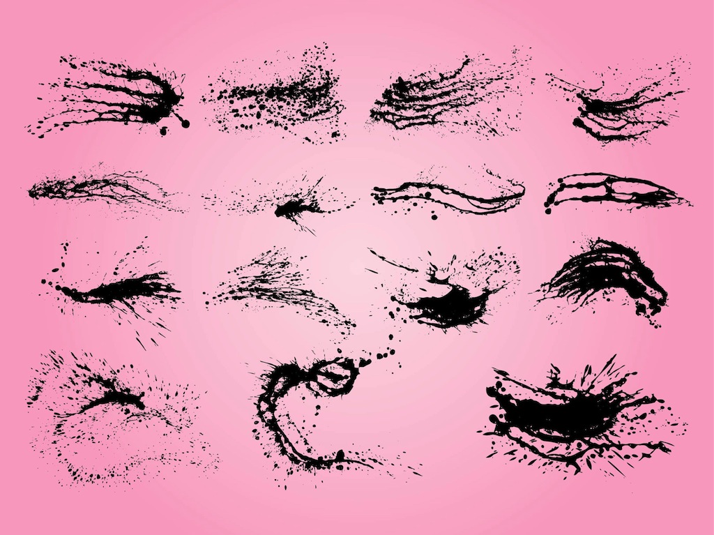 Vector Splashes Vector Art Graphics 1024x767 Vector Splashes Vector Art Graphics