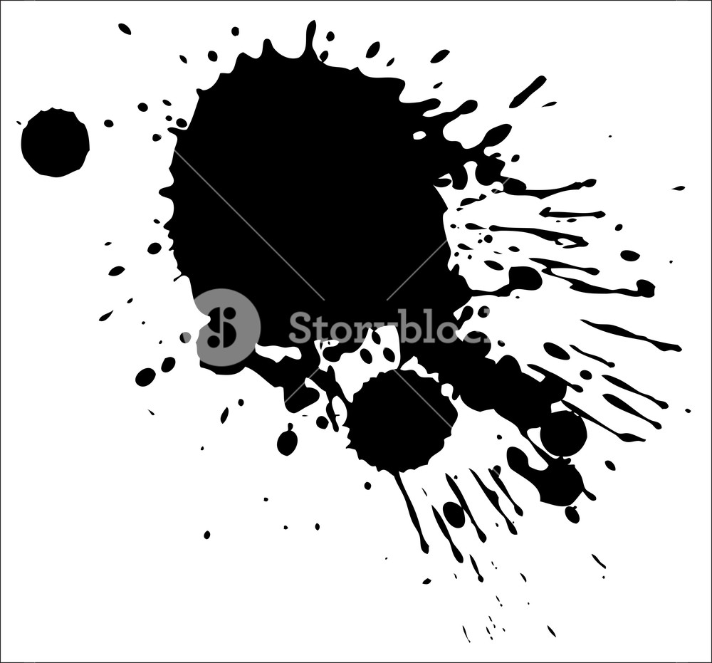1000x931 Splash Vector Illustration Royalty Free Stock Image
