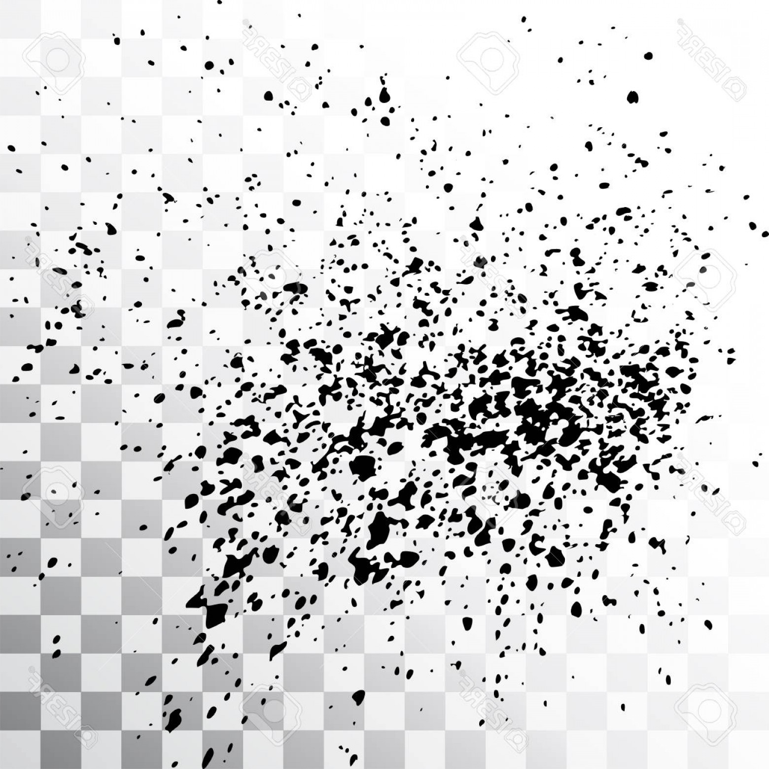 1560x1560 Black Splatter Vector Art Cultracing