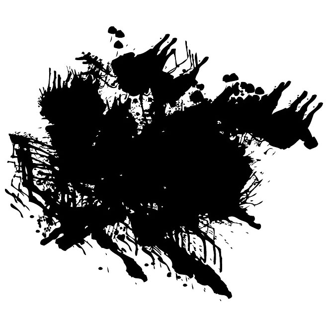Grunge Splatter Vector Artwork 660x660 Grunge Splatter Vector Artwork