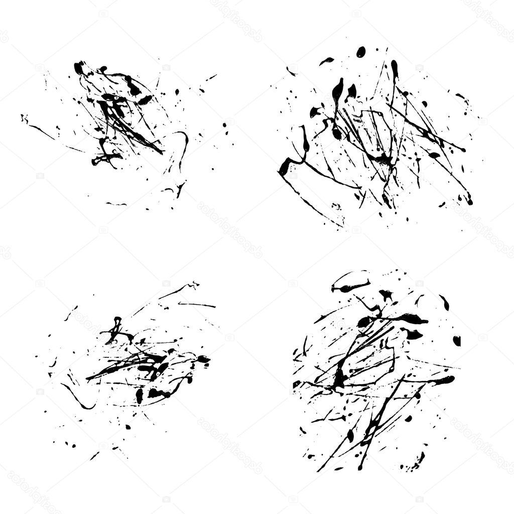 1024x1024 Top Abstract Splatter Art Vector Design Free Vector Art, Images