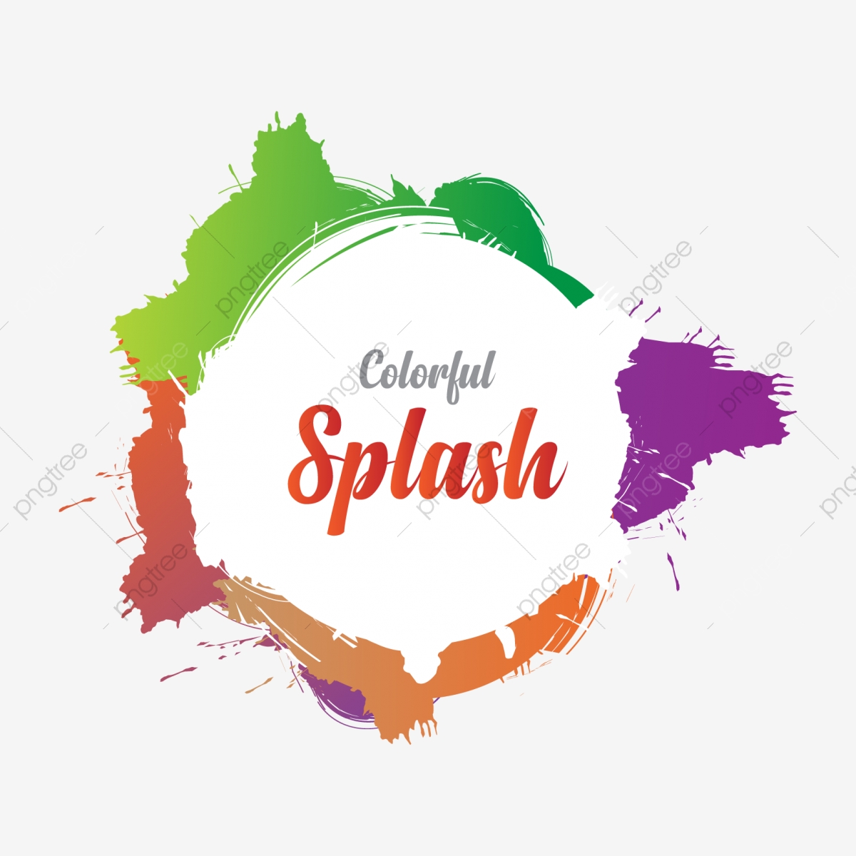1200x1200 Abstract Colorful Splash Splatter Vector, Splash, Color, Paint Png