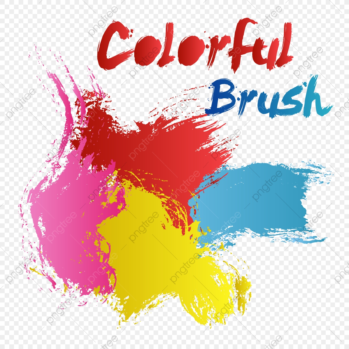 1200x1200 Colorful Ink Brush Splatter Vector Splash, Paint, Splash, Splatter
