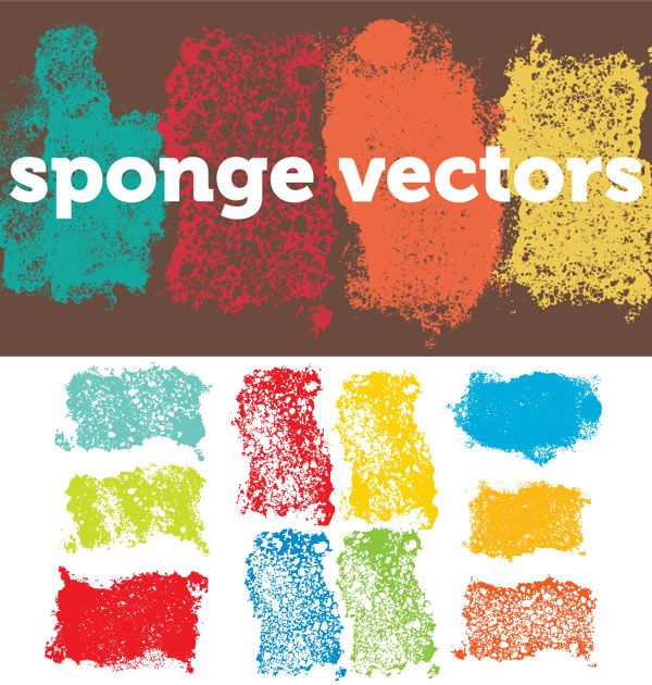 600x630 Sponge Texture Vector Resource Free Vector Grunge Splatters