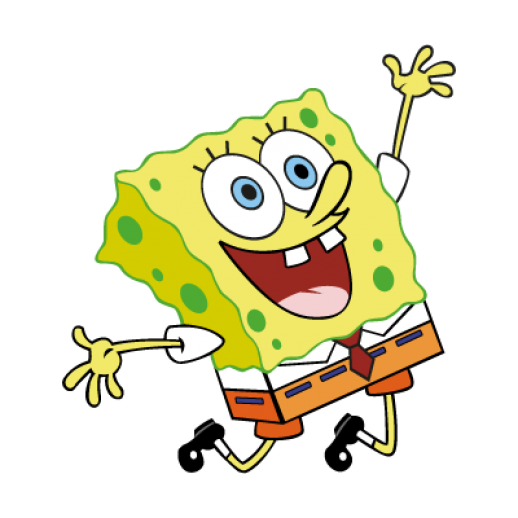 518x518 Spongebob Vector