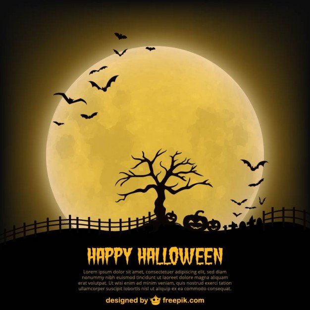 Spooky Background Vector