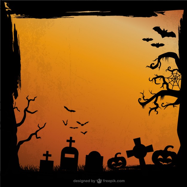 626x626 Grunge Halloween Background Vector Free Download