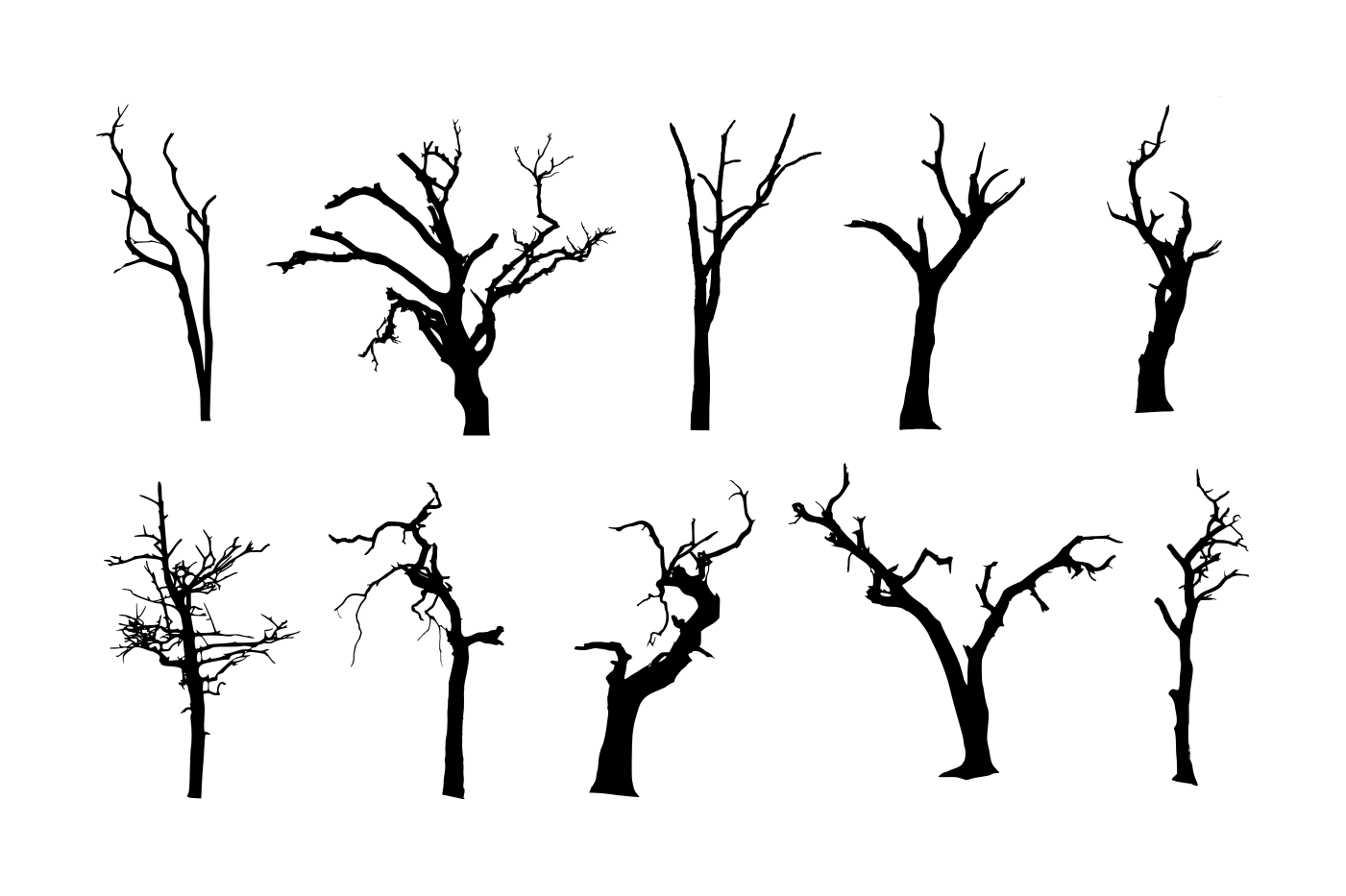 1401x933 Huge Collection Of 'scary Tree Silhouette' Download More Than