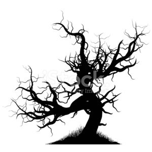 300x300 Creepy Tree Stock Vectors