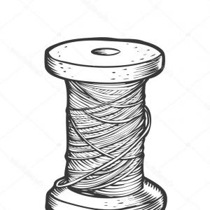 300x300 Needle With Thread Vector Icon Gm Lamaison