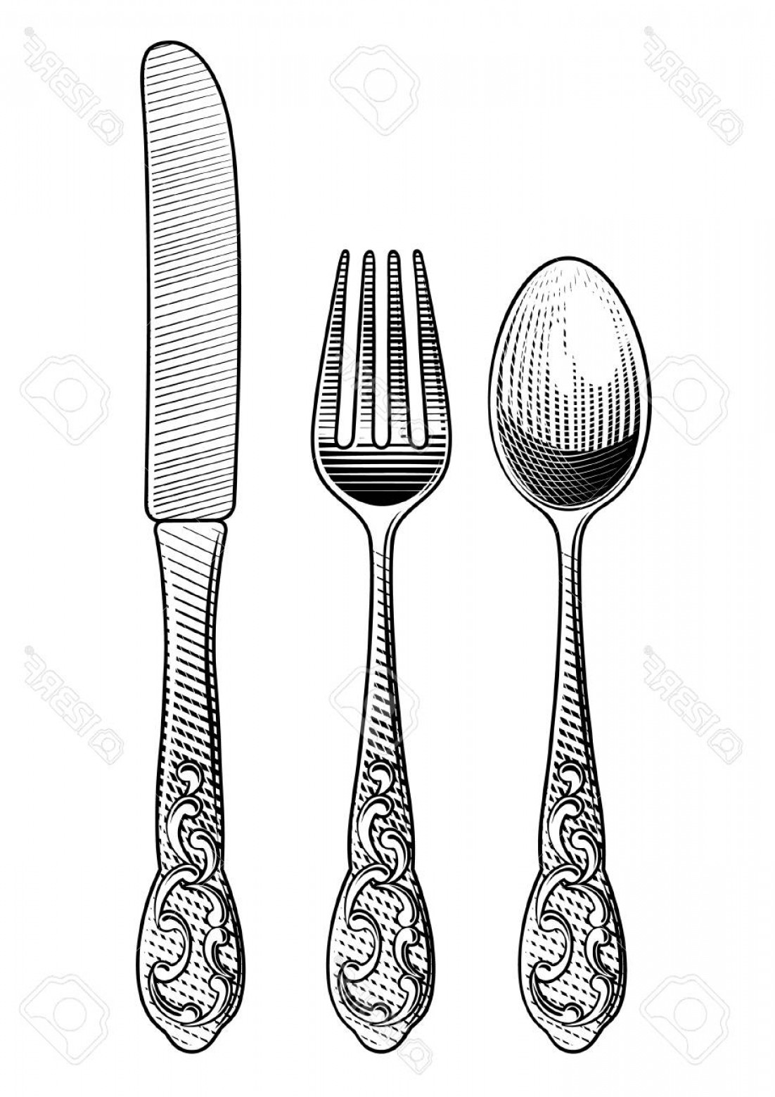 1102x1560 Fork Vector Retro Hoodamathrun