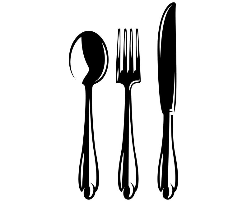 794x650 Knife Spoon Fork Kitchen Utensils Etsy