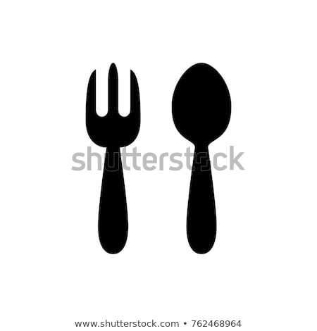 450x470 Latest Spoon Fork Vector Icon Stock Vector