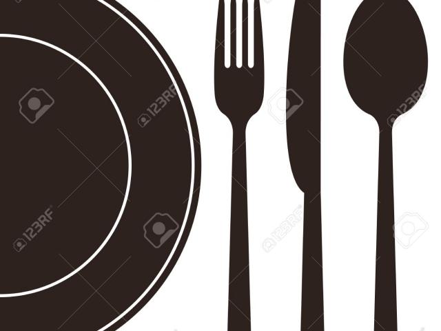 640x480 Spoon And Fork Vector