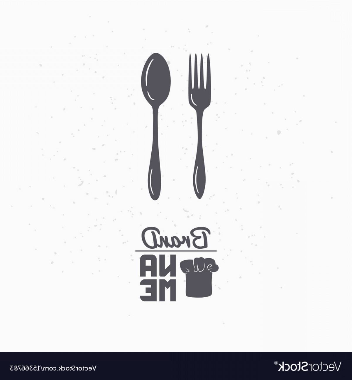1200x1296 Hand Drawn Silhouette Of Spoon And Fork Vector Soidergi