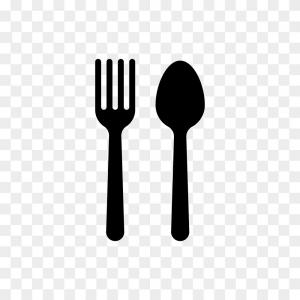 300x300 Spoon And Fork Silhouette Vector Gm Cultracing