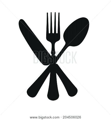 435x470 Fork Knife Spoon Silhouette