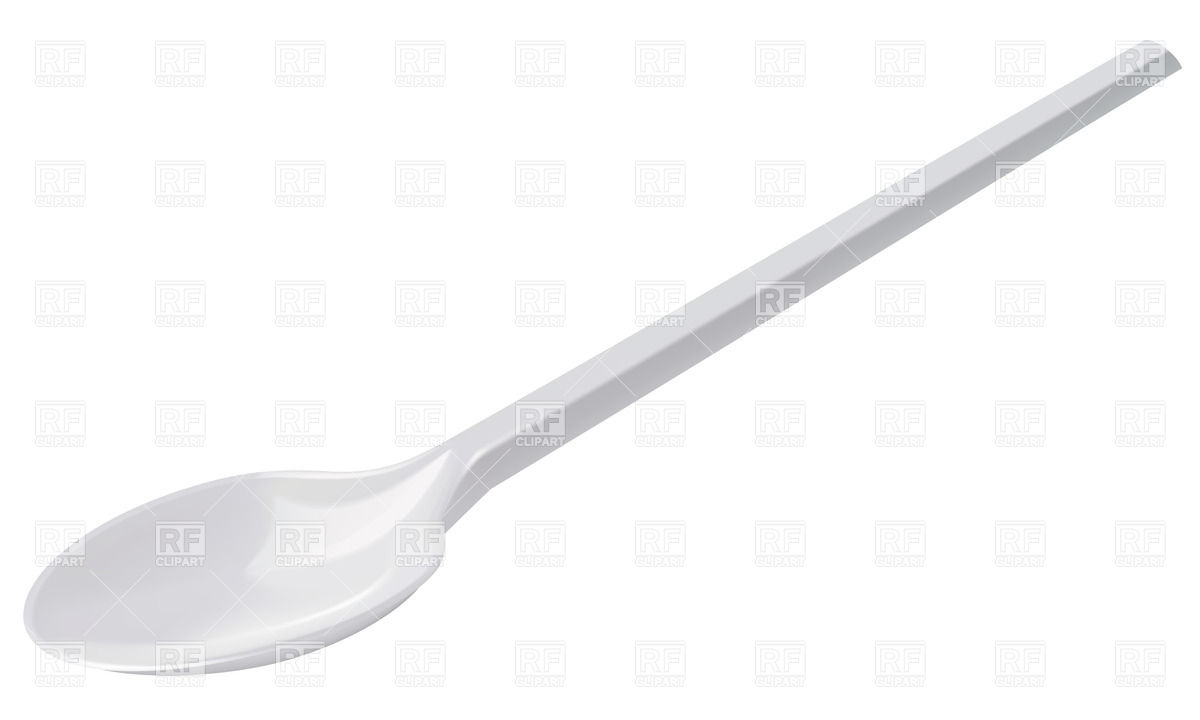1200x720 White Plastic Spoon Vector Image Of Objects Mylisa