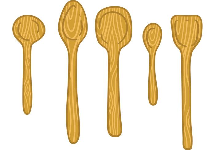 Free Wooden Spoon Vector 700x490 Free Wooden Spoon Vector