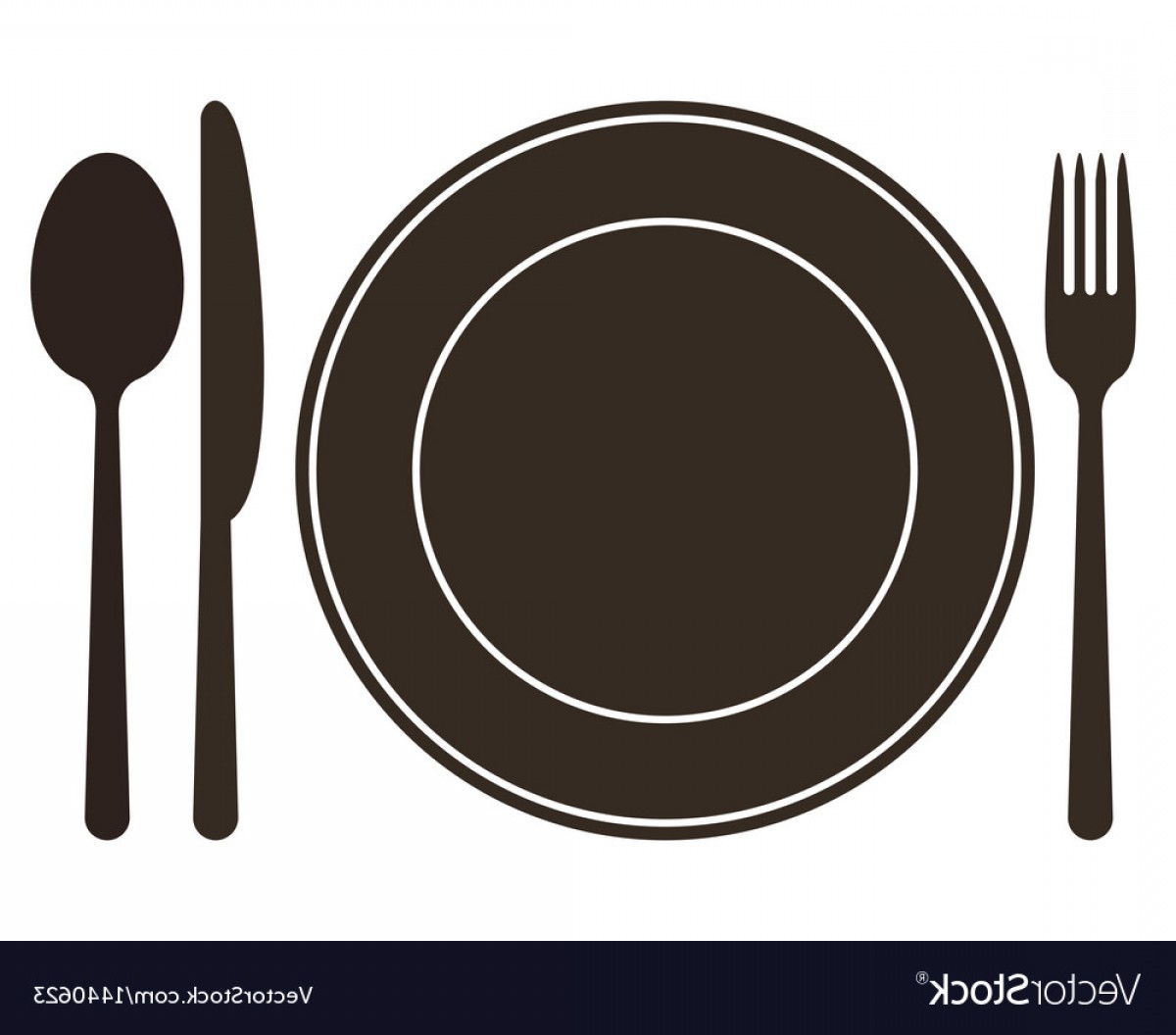 1200x1056 Plate Knife Spoon And Fork Vector Soidergi