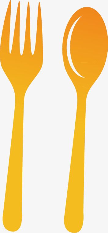 353x758 Fork And Spoon, Tableware, Vector, Spoon Png And Vector