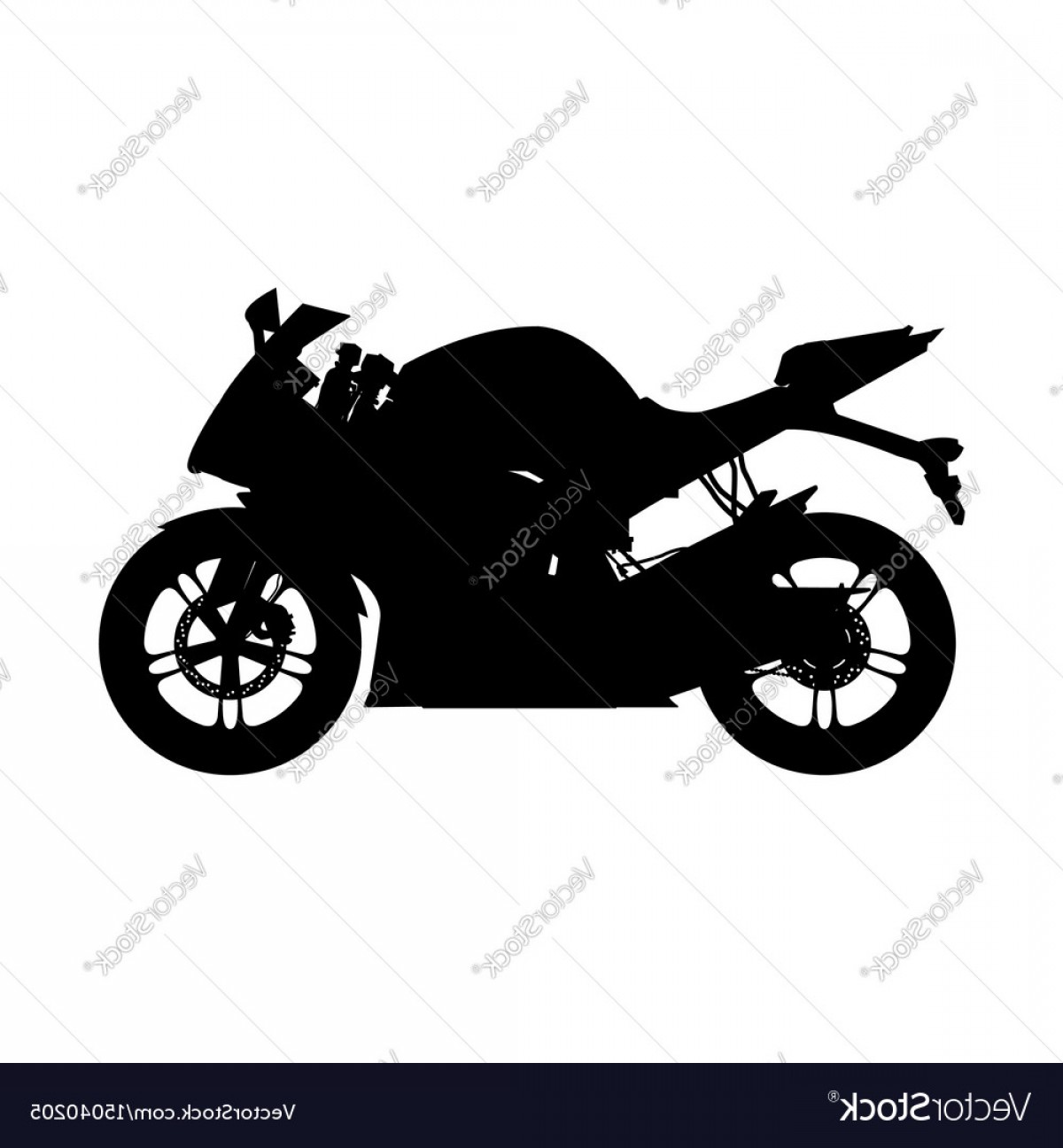 1200x1296 Motorcycle Silhouette Sport Bike Vector Geekchicpro