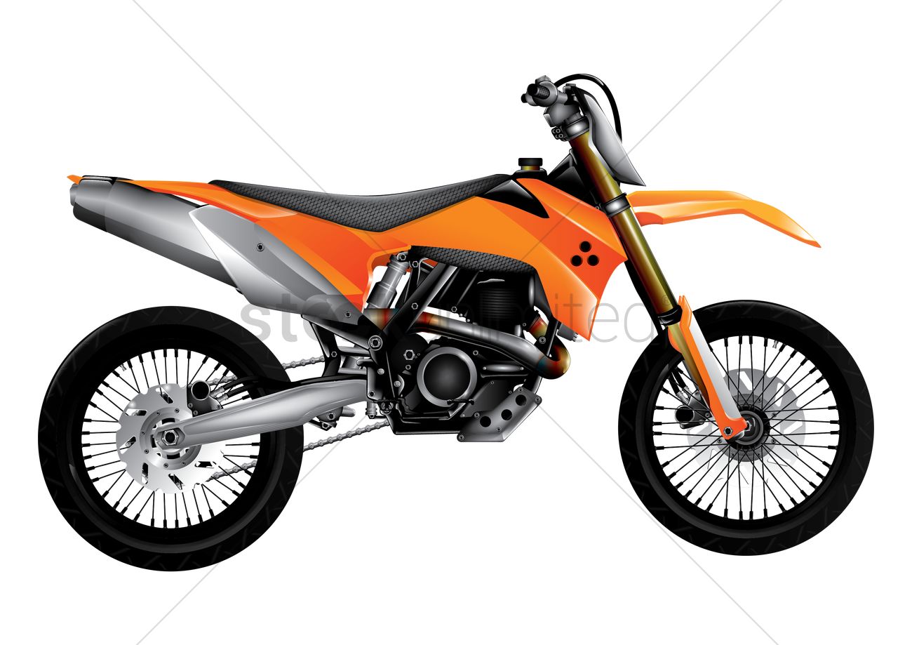 1300x919 Sport Bike Vector Image