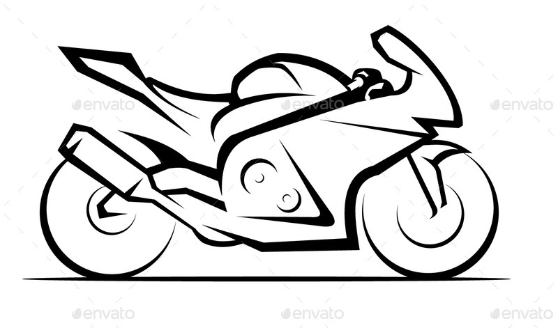 800x471 Sportbike Vector