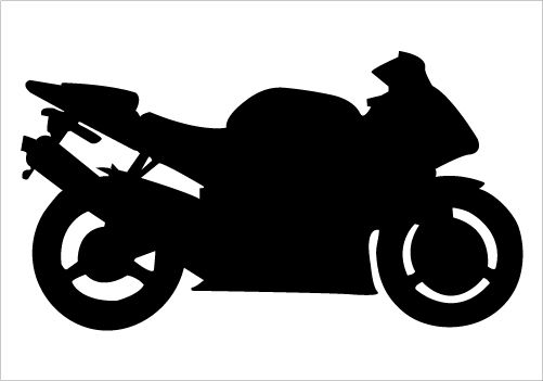 501x351 Sports Bike Silhouette Graphics Silhouette Clip Art Bike
