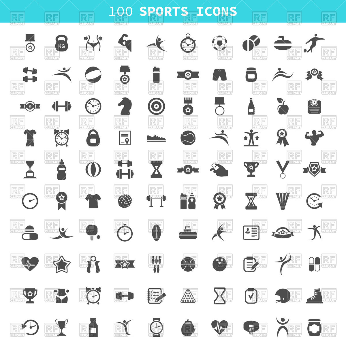 Set Of Sports Icons Vector Image Of Sport And Leisure 1200x1200 Set Of Sports Icons Vector Image Of Sport And Leisure