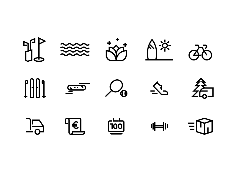 Free Vector Sport Icons 800x600 Free Vector Sport Icons