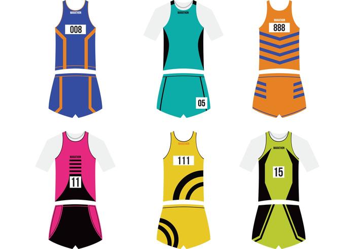 700x490 Sport Jersey Vector Pack